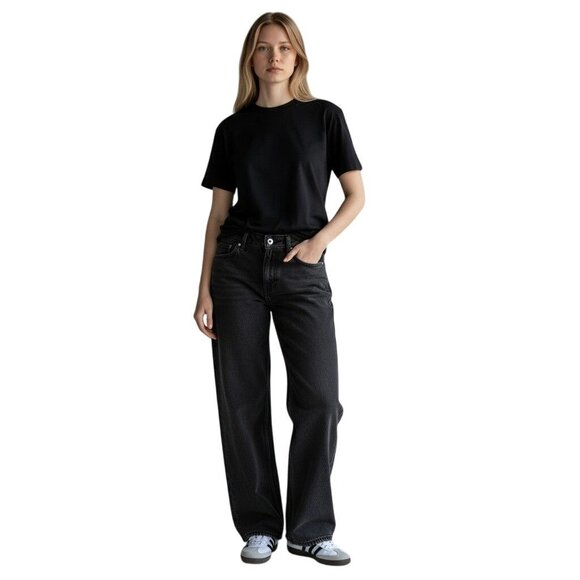 LEVI'S Superlow Loose Jeans - Mic Dropped Black Rinse NWT - Size 29 - Picture 1 of 9